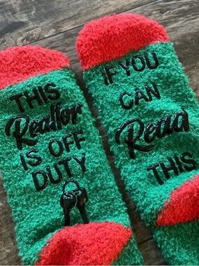 This Realtor Is Off Duty Socks